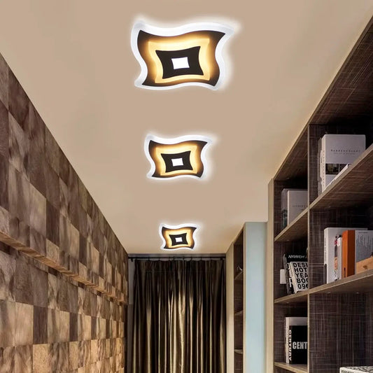 Lustre LED MORNIKA 12W, Diamètre 35cm, Lumière Froide/Chaude/Neutre, Blanc