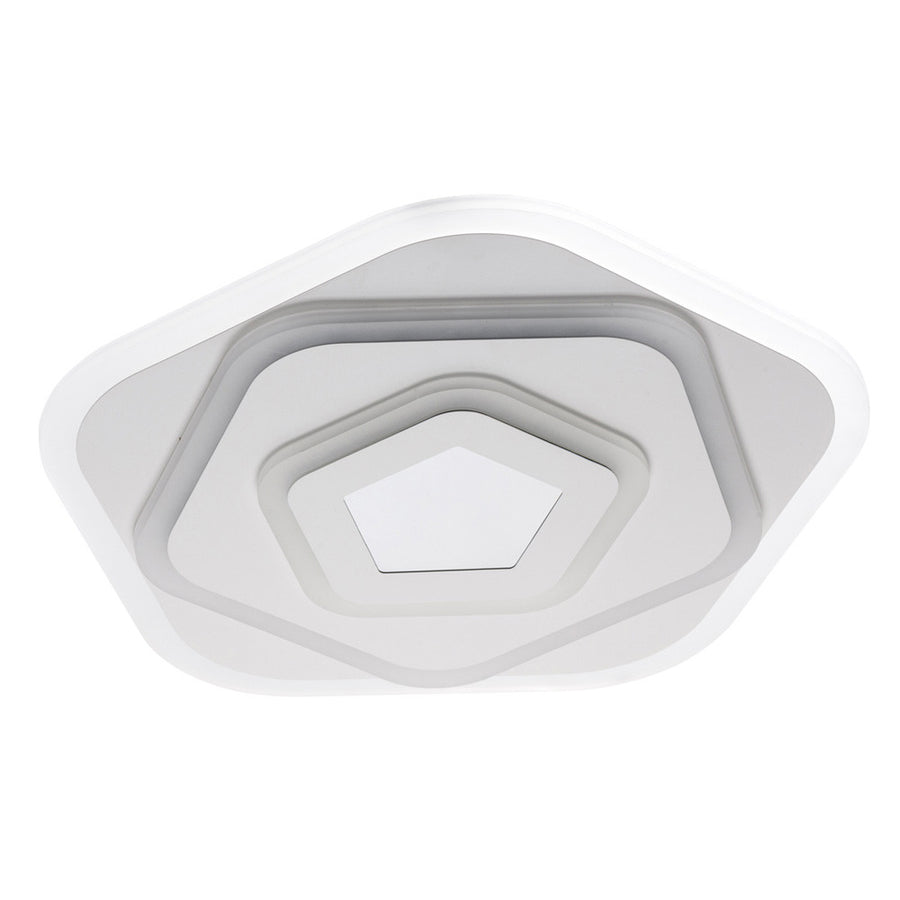 Lustre LED NEXA 3D 39W, diamètre 23 cm, lumière froide/chaude/neutre, lustre LED blanc Default Title Alessandro Design