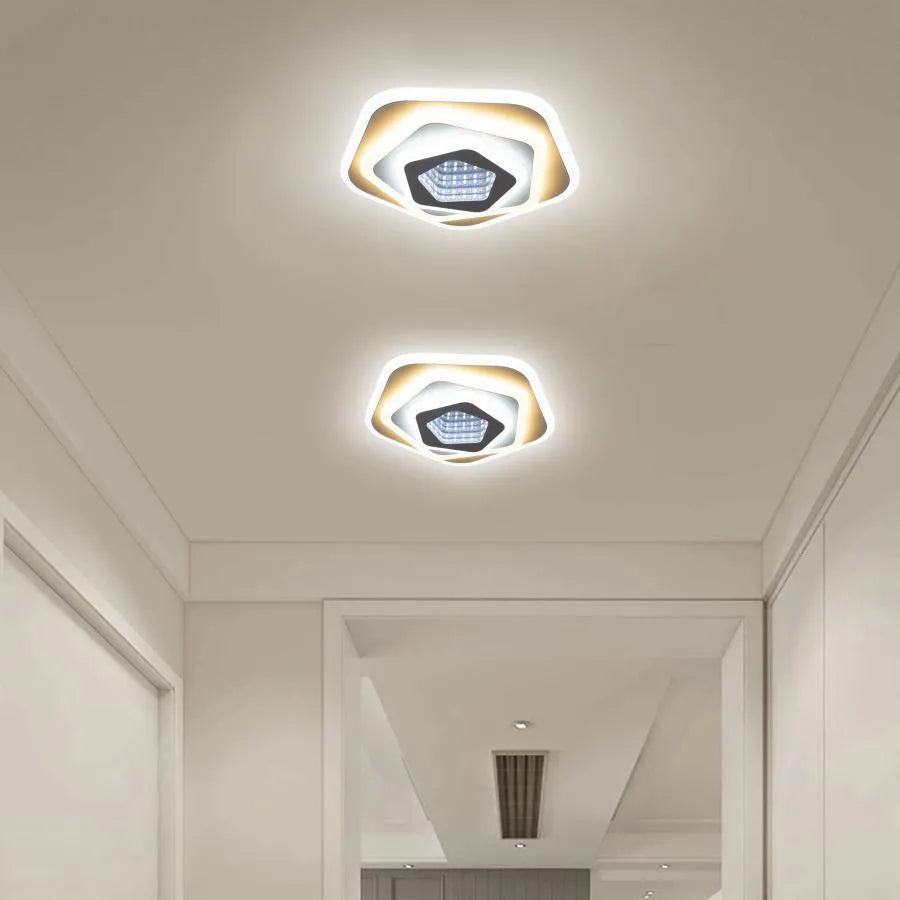 Lustre LED NEXA 3D 39W, diamètre 23 cm, lumière froide/chaude/neutre, lustre LED blanc Default Title Alessandro Design