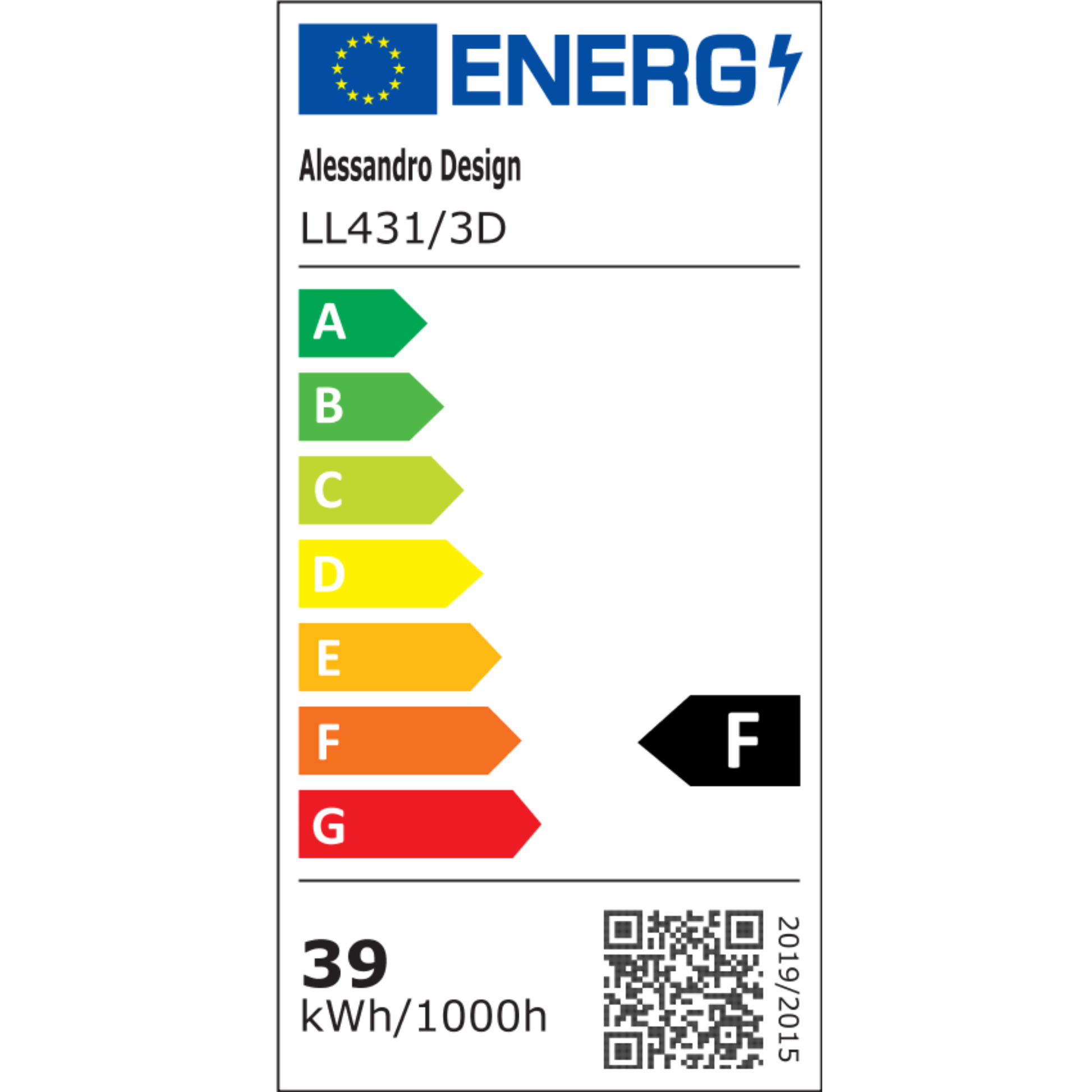 Lustre LED NEXA 3D 39W, diamètre 23 cm, lumière froide/chaude/neutre, lustre LED blanc Default Title Alessandro Design
