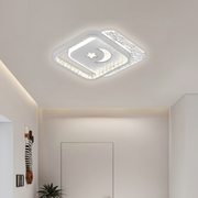 Lustre LED PERU 38W, 2 carrés, lumière froide/chaude/neutre, lustres LED blancs Default Title Alessandro Design