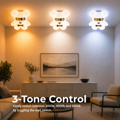 Lustre LED URSULETI CP220, 95W, 3000/4000/6000K, Blanc
