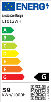 Lustre LED avec télécommande PENTAGON 59W, 40cm, Lumière Froide/Chaude/Neutre 3000K/4000K/6000K, Blanc, Métal et Acrylique