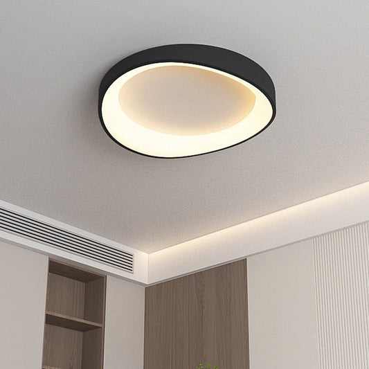 Plafonnier LED avec télécommande, PL103/520BK, 29 W, diamètre 50 cm, lumière chaude/froide/neutre, lustres LED noirs avec télécommande Titre par défaut Alessandro Design