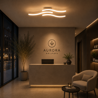 Lustre LED avec télécommande ANADYR 29W, 3 Éléments, Lumière Froide/Chaude/Neutre, Dimmable, Blanc