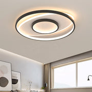 Lustre LED avec télécommande FIGURATO, 63W, 3 Cercles, Lumière Froide/Chaude/Neutre, Dimmable, Noir Lustres LED avec Télécommande Default Title Alessandro Design