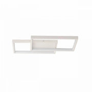 Lustre LED avec télécommande LANDYN 37W, 2 Carrés, Lumière Froide/Chaude/Neutre, Dimmable, Lustre LED Blanc avec télécommande Default Title Alessandro Design