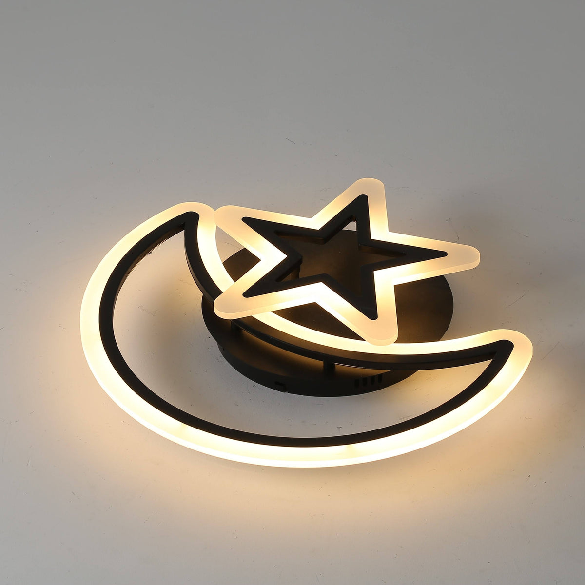 Lustre LED avec télécommande MOON AND STAR 59W, 2 éléments, Lumière Froide/Chaude/Neutre, Dimmable, Noir Lustres LED avec télécommande Default Title Alessandro Design