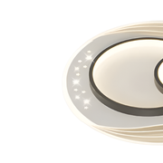 Lustre LED avec télécommande SERPENTA 51W, Rond, Lumière Froide/Chaude/Neutre, Dimmable, Noir Lustres LED avec télécommande Default Title Alessandro Design