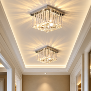 MARTINEZ Linear Luxe Lustre en cristal, diamètre 35 cm, 4x E14, Chrome brillant
