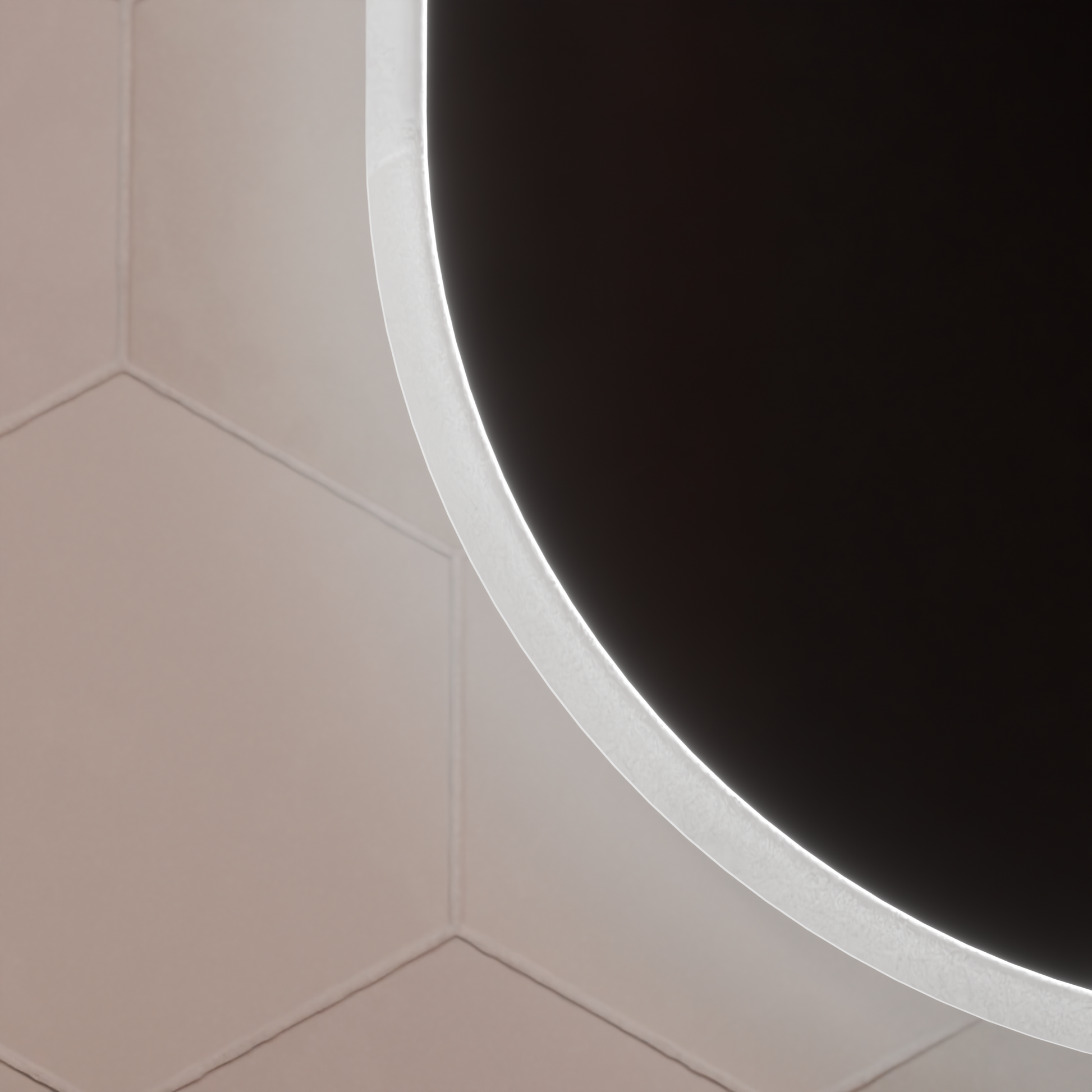 Miroir LED ovale 60x80cm Llexort, tactile, système anti-buée, miroirs à intensité variable Korman E Default Title Alessandro Design
