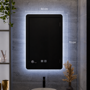 Miroir LED Touch Sara Système Anti-buée 50X70cm