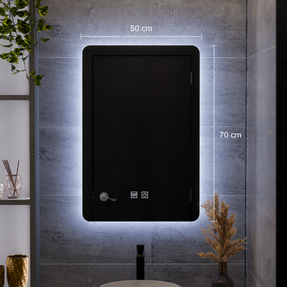 Miroir LED Touch Sara Système Anti-buée 50X70cm
