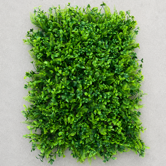 Panou de Gard Viu Artificial Cimișir, 40 x 60 cm, Verde