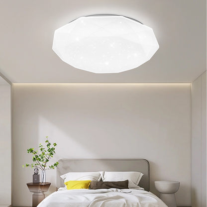 Plafonnier LED, 51W, diamètre 50cm, lumière chaude/froide/neutre, plafonniers LED blancs Default Title Alessandro Design