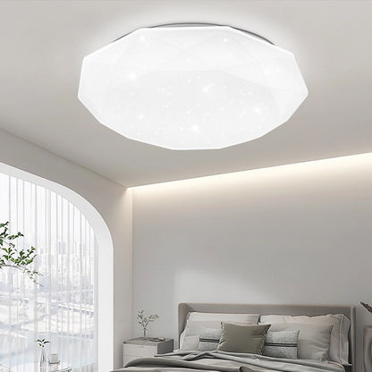Plafonnier LED, 51W, diamètre 50cm, lumière chaude/froide/neutre, plafonniers LED blancs Default Title Alessandro Design