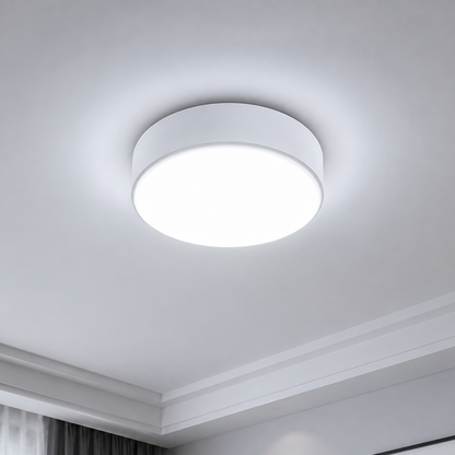 Plafonnier LED PL200/12R 18W Lumière Froide 6000k Blanc
