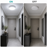 Plafonnier LED PL200/12R 18W Lumière Froide 6000k Blanc