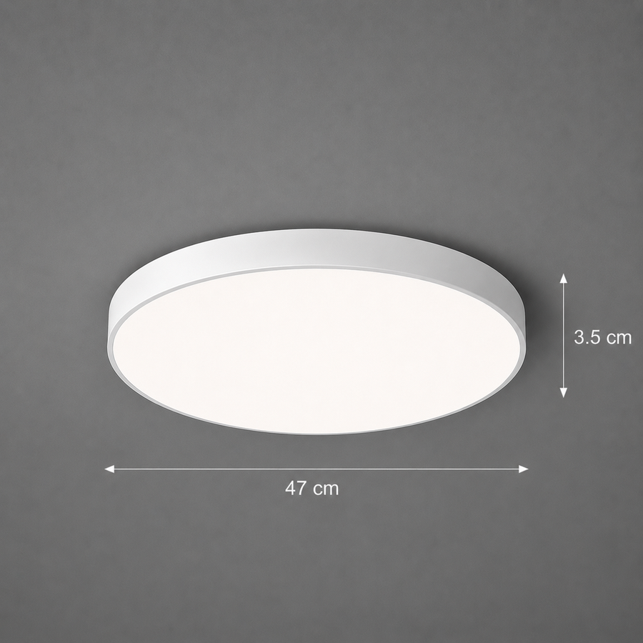 Plafonnier LED SOLIS 47cm 69W Lumière Blanc Froid