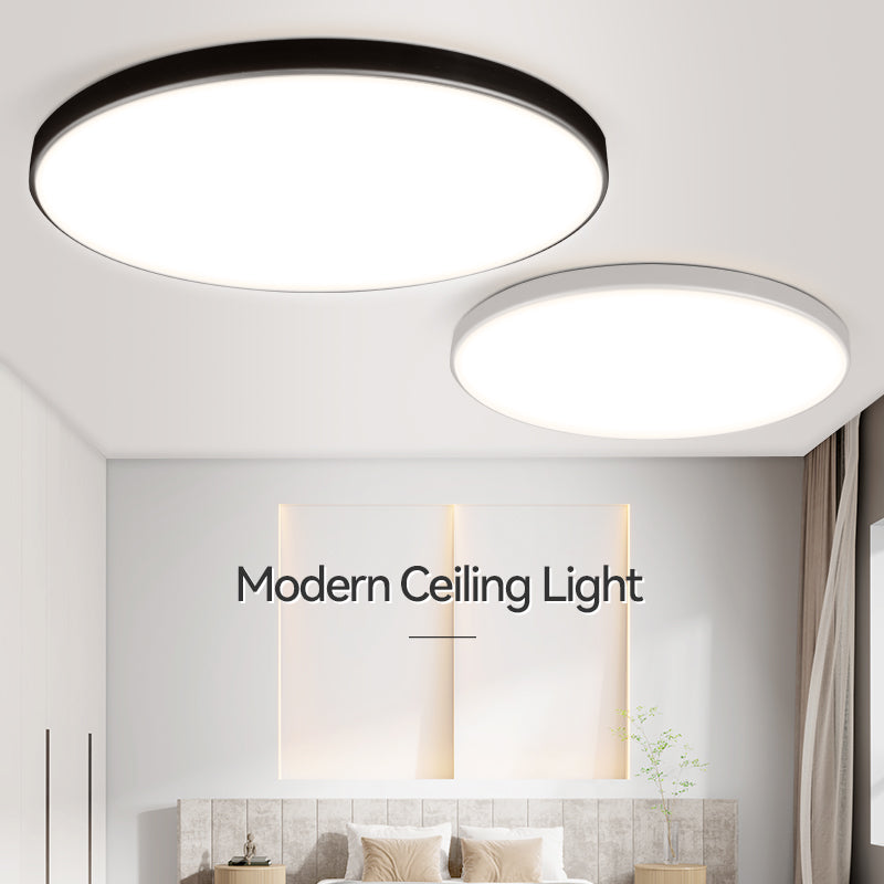 Plafonnier LED SOLIS 47cm 70W Lumière Froide Plafonniers LED Noir Default Title Alessandro Design