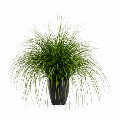 Plante ornementale artificielle de type fontaine, 110 cm, verte, sans pot