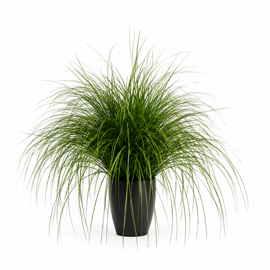 Plante ornementale artificielle de type fontaine, 110 cm, verte, sans pot