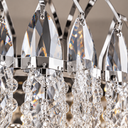 Lustre en cristal MAJESTIC Regalis 21x E14, diamètre 80cm, chrome brillant, hauteur réglable