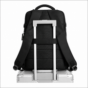 Sac à dos de voyage professionnel ALMATY, avec port USB, 31x22x46cm Oxford, noir