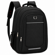 Rucsac Travel Business BAKU, 48x32x18 cm, Oxford, Negru si alb