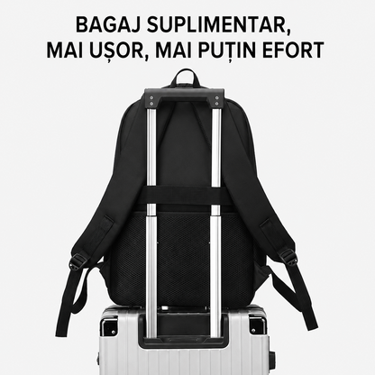 Rucsac Travel Business FERGANA, 51.5x32.5x14 cm, Oxford, Negru