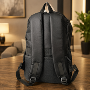 Rucsac Travel Business KANGIQLINIQ, 47x33x15 cm, Oxford, Negru si Alb