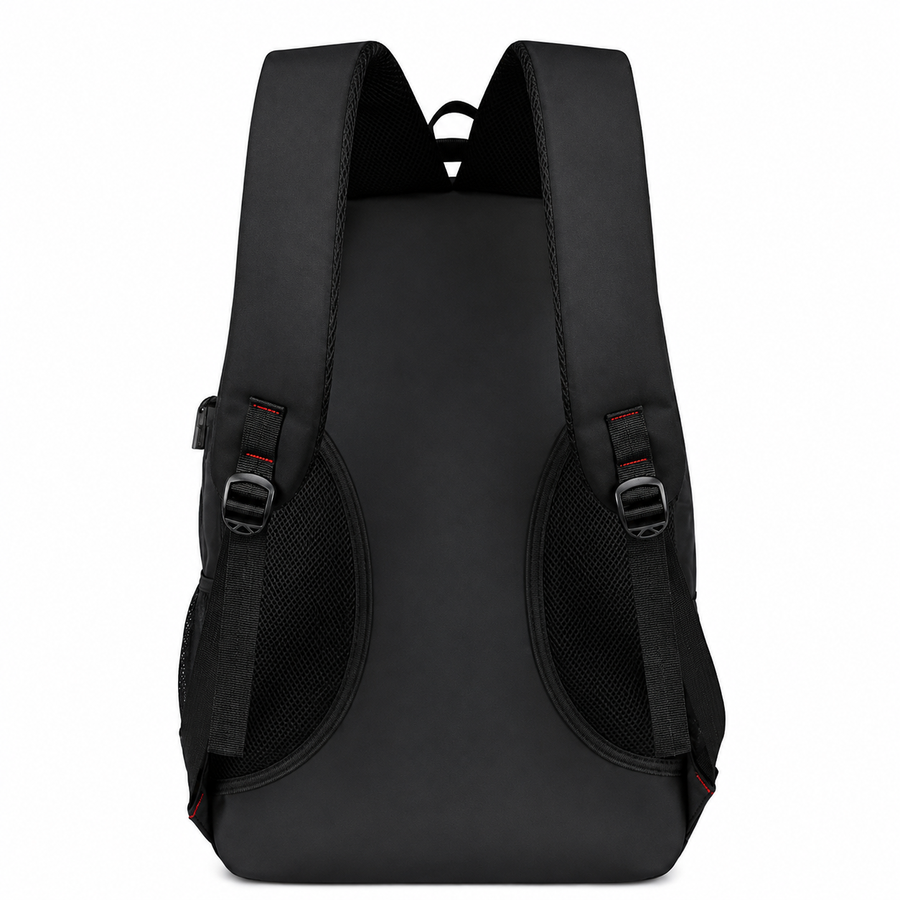 Rucsac Travel Business NAKHCHIVAN, 51x34x15 cm, Oxford, Negru si Alb