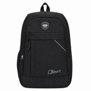 Rucsac Travel Business QABALA, 48x32x15 cm, Oxford, Negru si Alb
