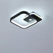 Lustre LED avec détecteur de mouvement PS510BK, 16W, lumière froide/chaude/neutre 3000K/4000K/6000K, métal et acrylique