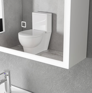 Miroir LED avec armoire MODA 80x70 cm éclairage périmétrique blanc et capteur tactile