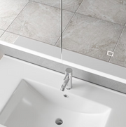 Miroir LED avec armoire MODA 80x70 cm éclairage périmétrique blanc et capteur tactile