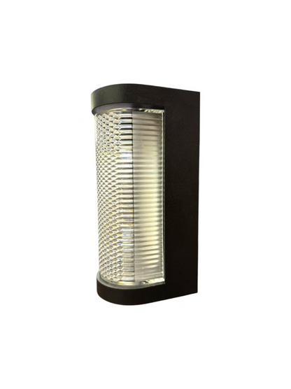 Applique LED d'extérieur Han, 12W, Métal, Noir
