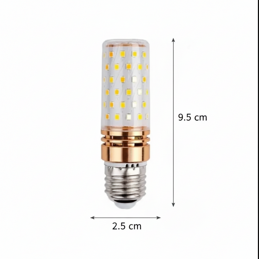Ampoule LED E27, 16W, Rose, Lumière Froide, 6000K
