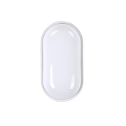 Applique murale extérieure LED AX320/218WH, 24W, Lumière chaude 3000K, IP65, Blanc, Métal