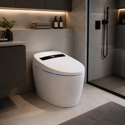 WC YUKON, version simplifiée, au design moderne, blanc