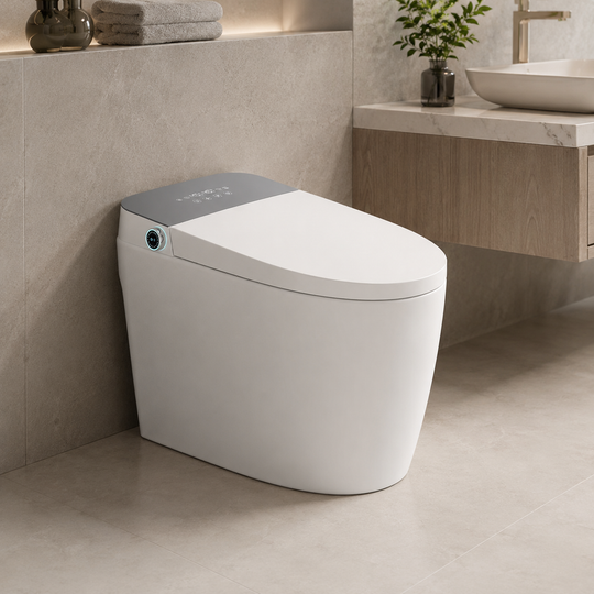 WC YUKON, version standard, au design moderne, blanc