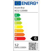 Miroir LED MotionGlow Capteur Isabell avec fonction désembuage Thermomètre Horloge 120x80 cm Lumière Chaude/Froide/Neutre Intensité Variable, Cadre Brossé Or Rose, Collection Marcello Funghi