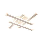 Lustre LED avec télécommande LT755/4BK 85W, linéaire, lumière froide/chaude/neutre, variable, noir