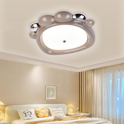 Lustre LED 8057BN, 41W, Acrylique Marron, Lumière 3000K/4000K/6000K