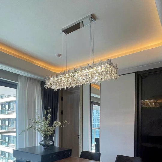 Lustre en cristal NEXORA Regalis, 10xE14, 78X28 cm, hauteur réglable, lustres en cristal au design élégant Titre par défaut Alessandro Design