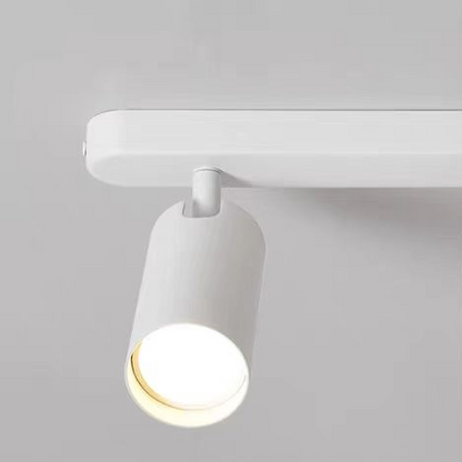 Lustre Joom avec projecteur linéaire 4XGU10 Blanc