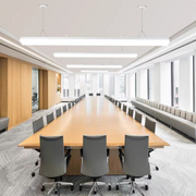 Lustre suspendu LED DARIN, 120cm, 23W, Hauteur réglable, Lumière froide, Blanc