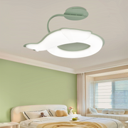 Lustre LED 8058GN, 59W, Acrylique Vert, Lumière 3000K/4000K/6000K