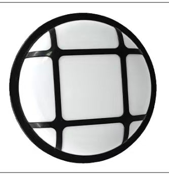 Applique d'extérieur LED AX311/162BK, diamètre 16 cm, 12 W, IP65, lumière chaude