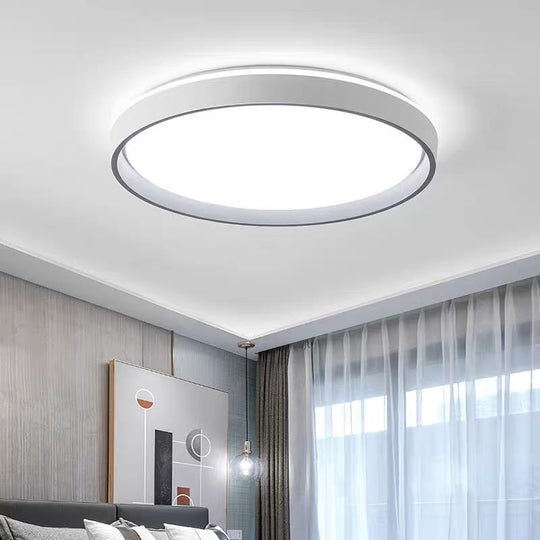 Plafonnier LED, 50W, diamètre 40cm, lumière chaude/froide/neutre, plafonniers LED blancs Default Title Alessandro Design